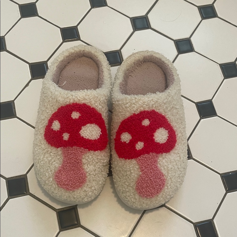 Cozy Mushroom Slippers